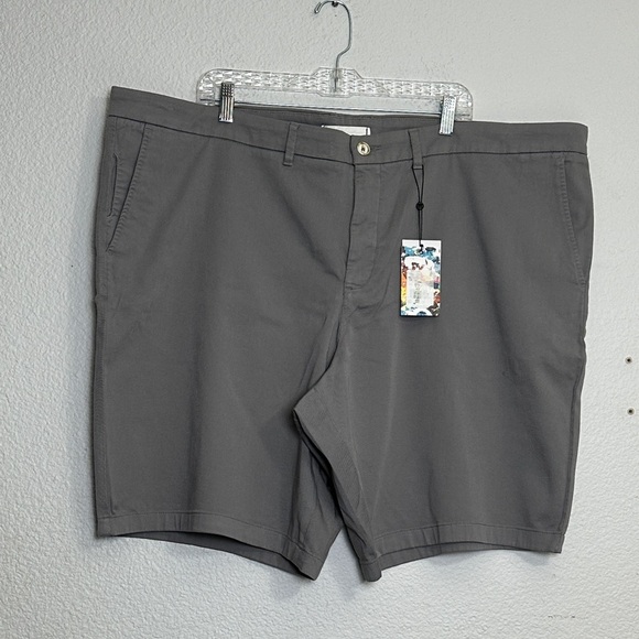 Robert Graham Men's Size 46 Gray Belgrade Classic Fit Shorts Flat Front NWT - Picture 1 of 13